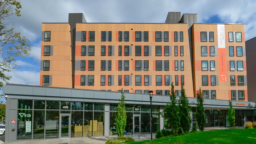 Modern building exterior