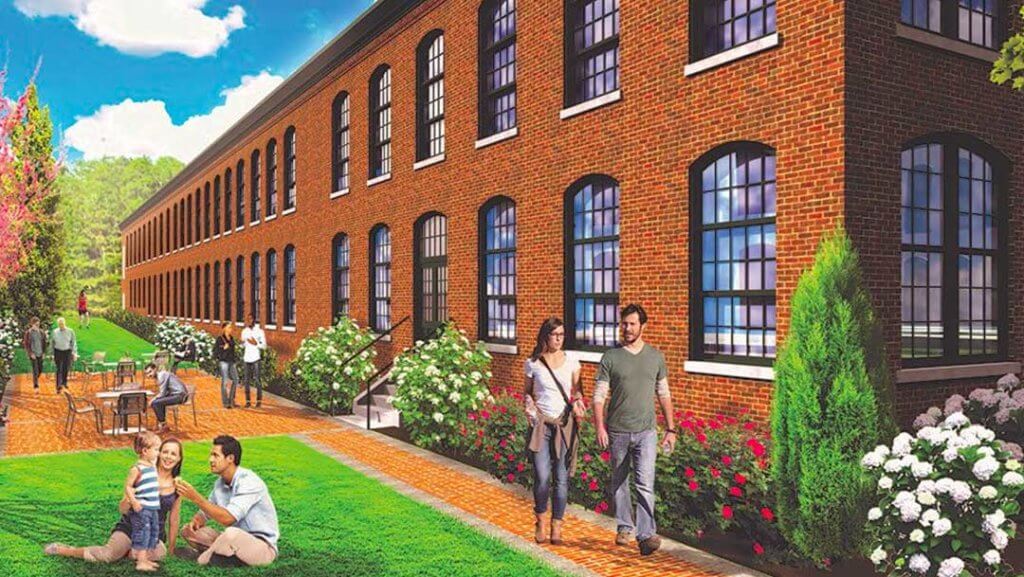 Renovated mill building with great design