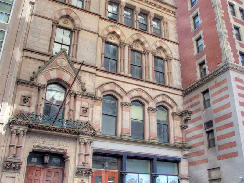 The Union at 48 Boylston's historic facade.