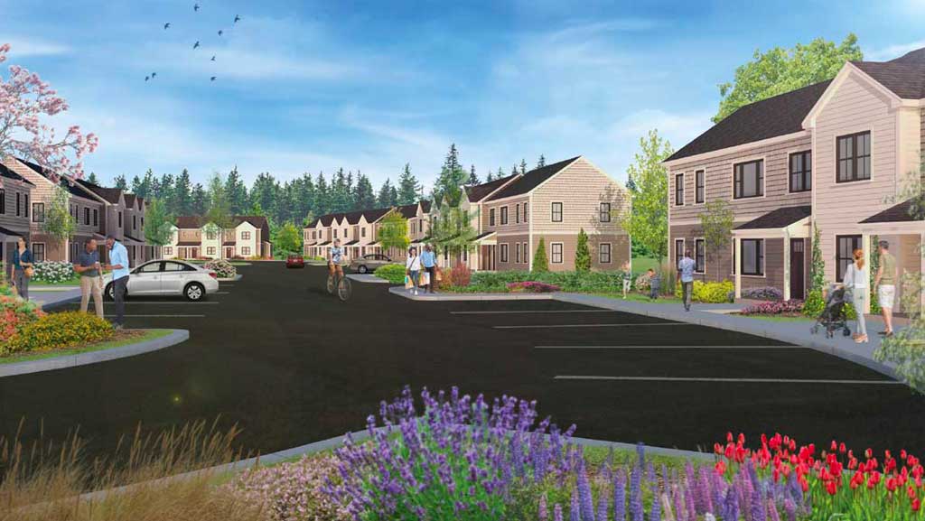 New townhouse style community